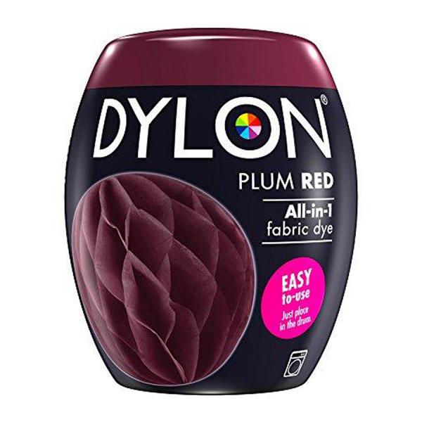 Dylon Permanent Hand Fabric Dye - Burlesque / Plum Red