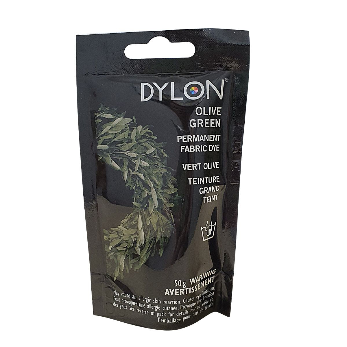 Dylon Olive Green Hand Dye 50g Clothes Fabrics