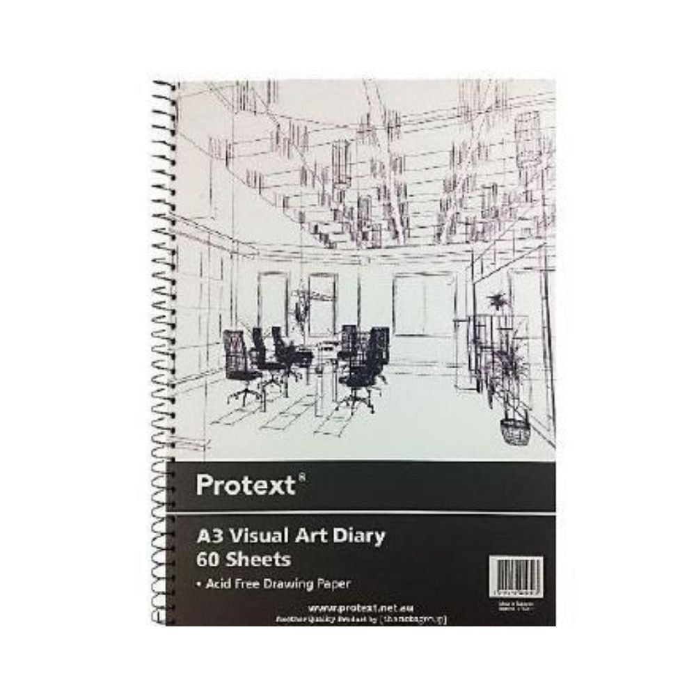 visual art diary, drawing paper