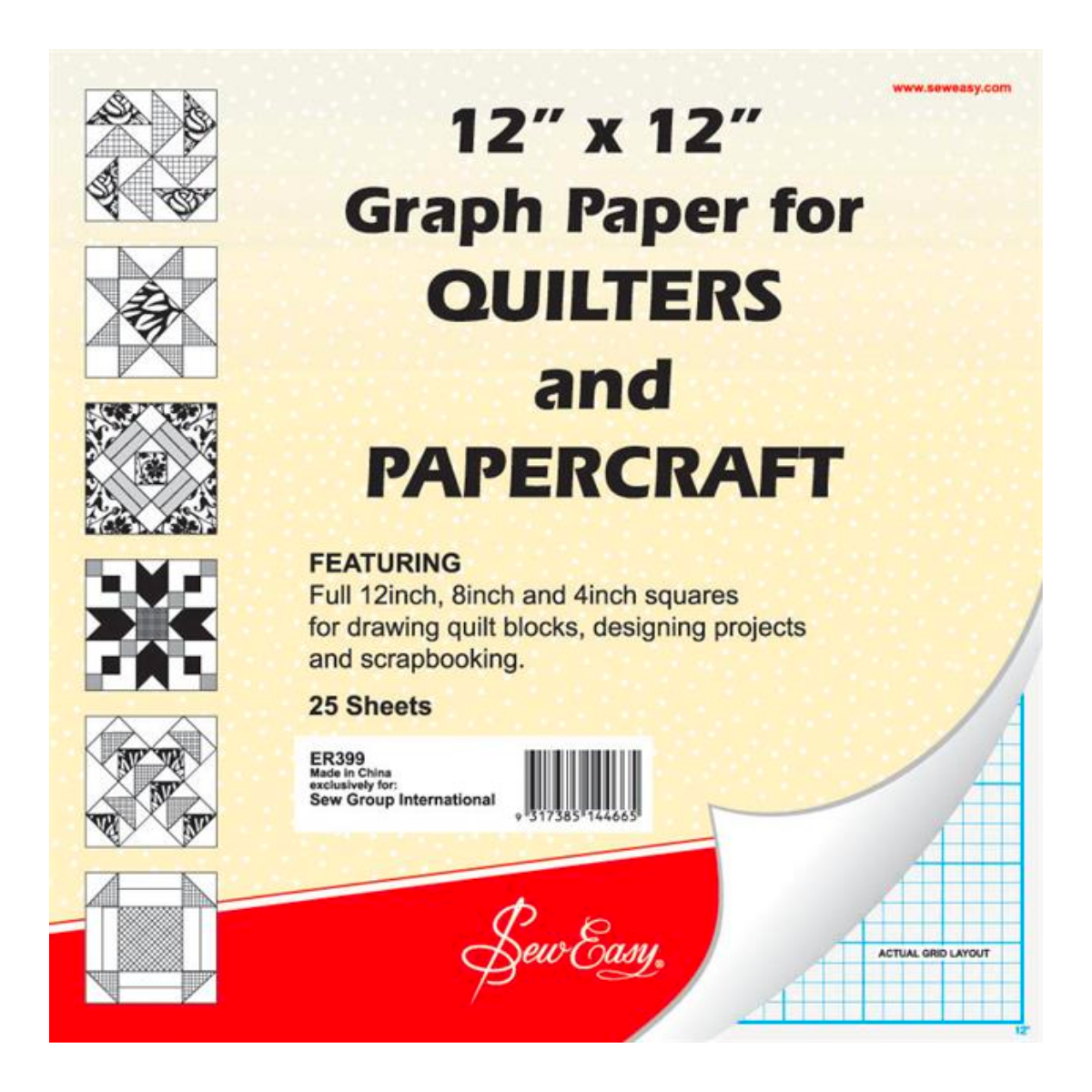 Quilters and Papercraft Imperial Graph Paper