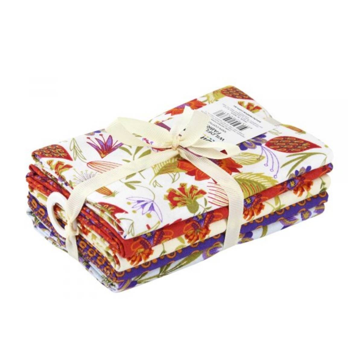 birch fat quarter fabric bundle in wild flower print