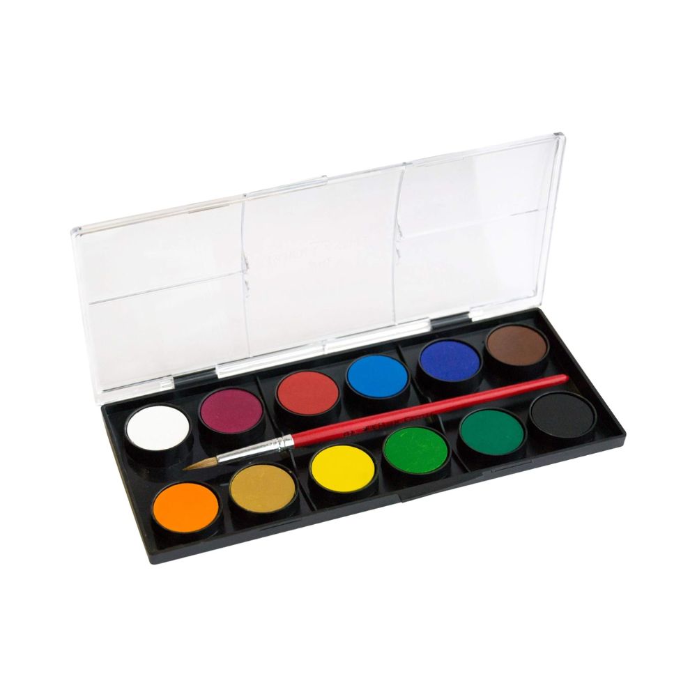 faber-castel lblendable watercolour paint pan set