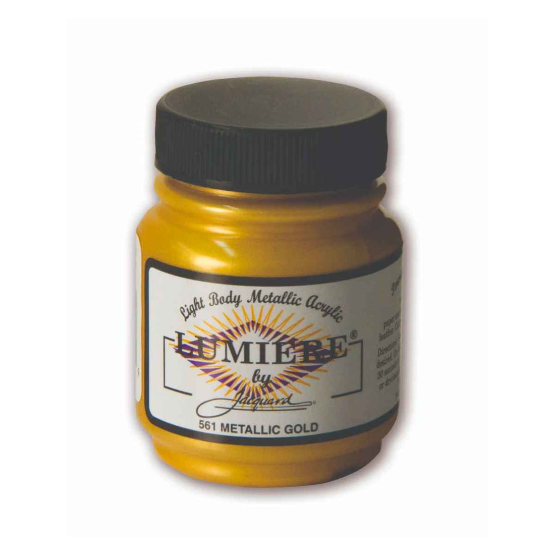 Jacquard Lumiere Metallic Gold Acrylic Paint