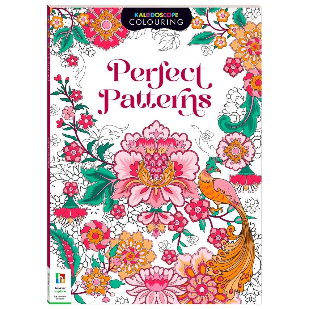 perfect patterns colouring book