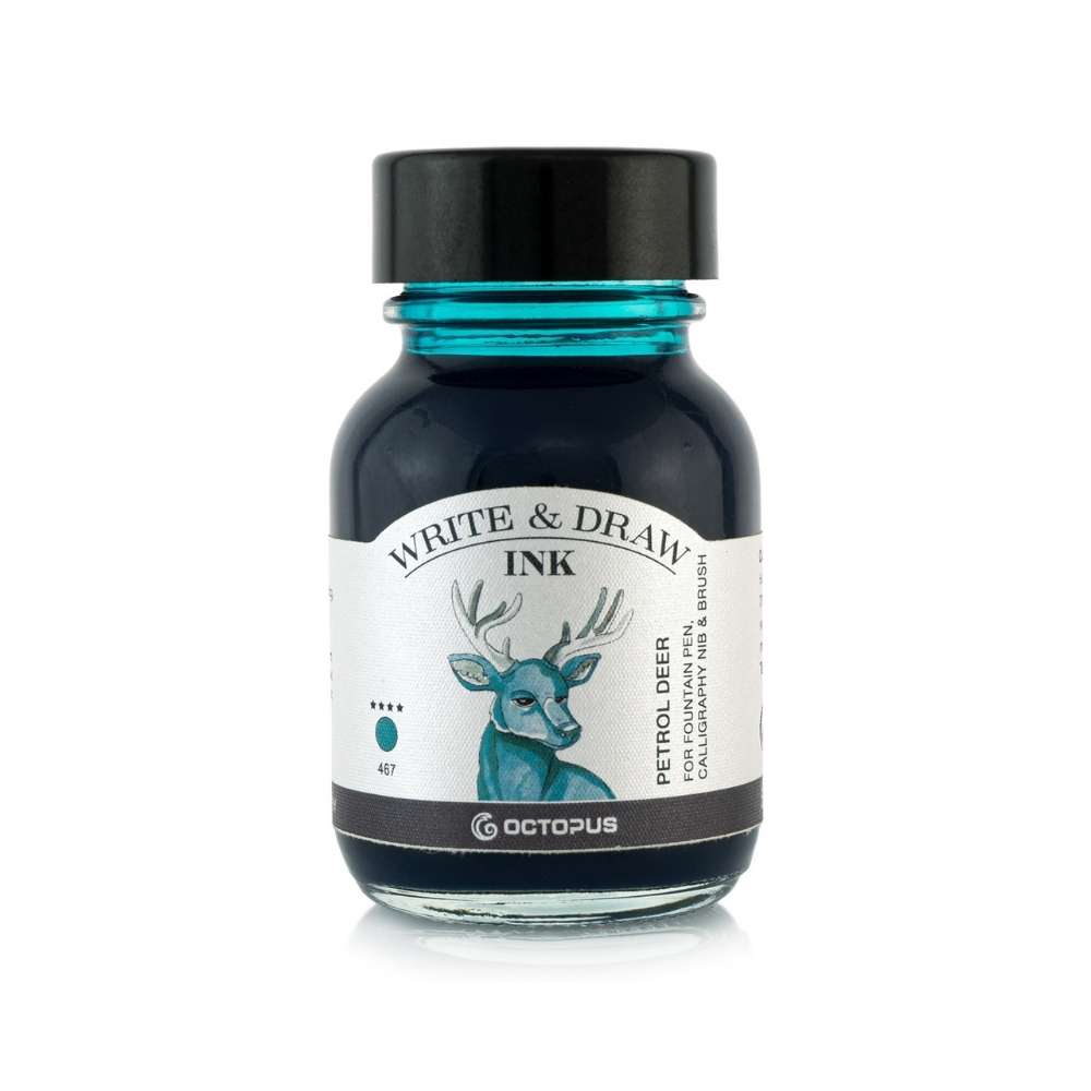 Write And Draw Ink Petrol Blue, 50ml