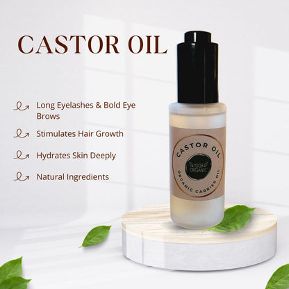 pure, natural, castor oil, carrier oil