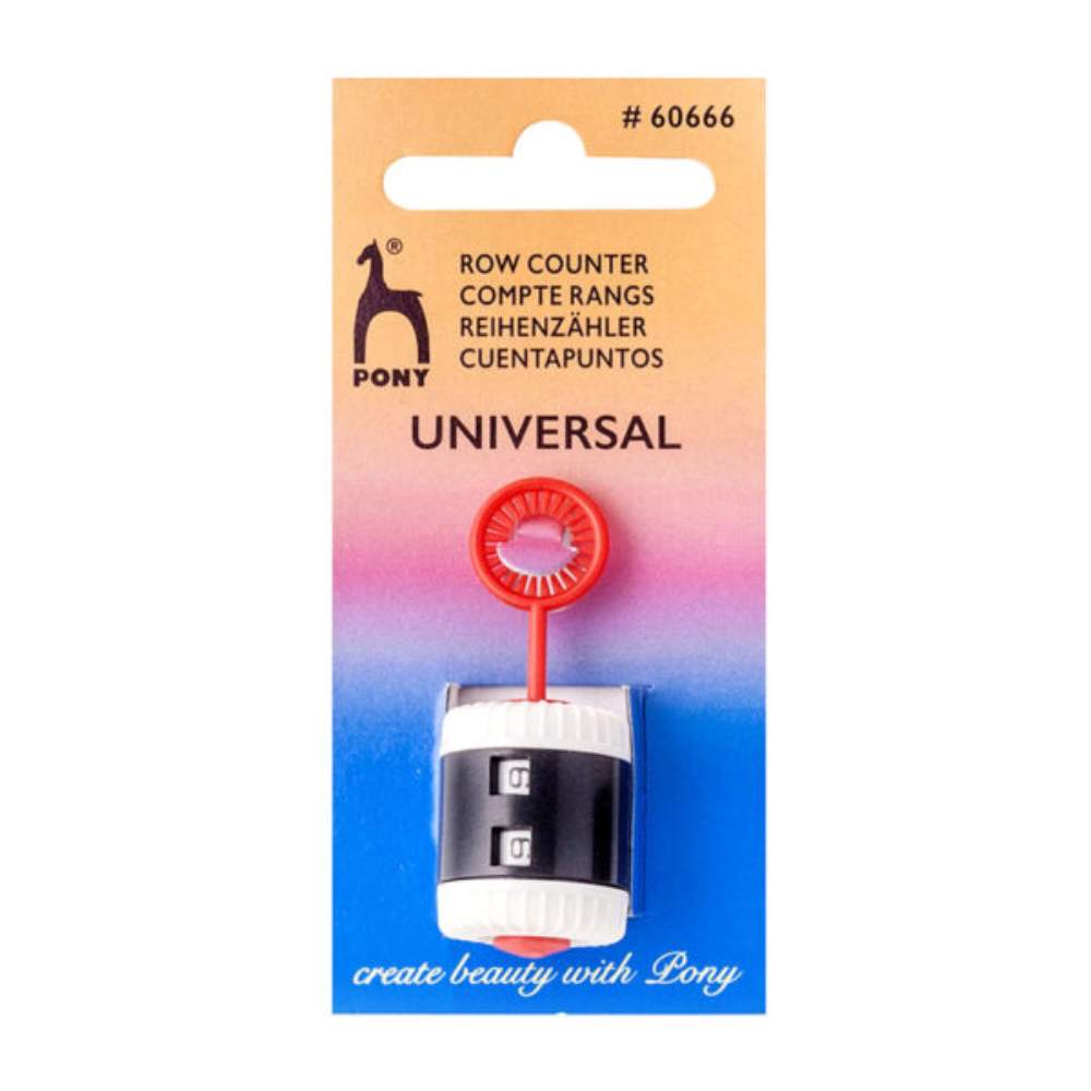 pony universal standard knitting row counter