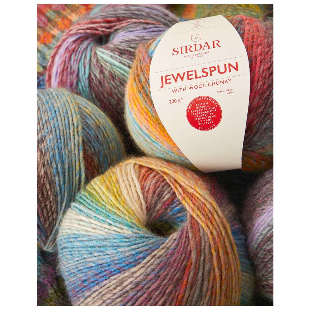 sirdar jewelspun chunky wool yarn