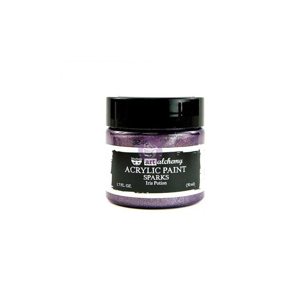 finnabair violet shimmer acrylic paint