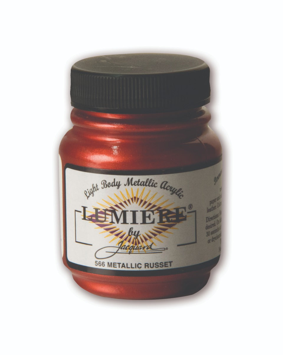 Lumiere Acrylic Paint Metallic russet