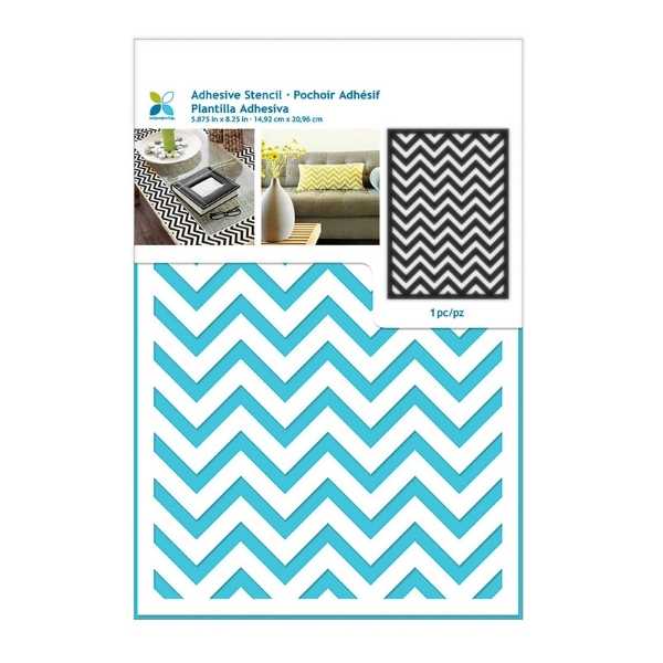 Momenta Adhesive Backed Stencil - Chevron